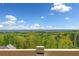 Expansive view from the back porch of the surrounding landscape and mountains at 322 Tupelo Tr Trl, Canton, GA 30114