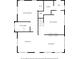 Detailed first-floor plan highlighting the layout of the primary bedroom, kitchen, and living spaces at 4504 Union Hill Rd, Canton, GA 30115
