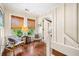 Cozy sitting area with natural light, hardwood floors, and stylish furnishings at 4504 Union Hill Rd, Canton, GA 30115