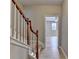 This staircase has wood and white accents at 1668 Sabastian Ne Pt, Atlanta, GA 30329