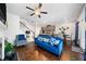 Open floor plan seamlessly connects the living area, dining space, and modern kitchen, ideal for entertaining at 5157 Madeline, Stone Mountain, GA 30083