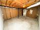 Spacious unfinished basement offers opportunity for customization and storage at 6092 Leverett Dr, Lithonia, GA 30038