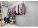 Spacious walk-in closet with ample shelving and hanging storage at 3950 Almandine Way, Cumming, GA 30040
