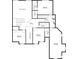 Detailed floor plan of the upper level showcasing bedroom and bathroom layouts at 4620 Westgate Dr, Cumming, GA 30040