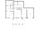 The basement floorplan contains the garage, various rooms, and a patio at 1350 Blackwell Rd, Marietta, GA 30066