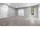 Spacious living room with hardwood floors, recessed lighting, and large windows at 1350 Blackwell Rd, Marietta, GA 30066