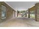 Back porch featuring a brick wall with a staircase at 1350 Blackwell Rd, Marietta, GA 30066