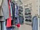 Walk-in closet with shelving for optimal storage, ideal for organization at 1606 Nuthatch Ct, Marietta, GA 30062
