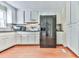 Kitchen with stainless steel refrigerator, ample counter space and traditional cabinetry at 1606 Nuthatch Ct, Marietta, GA 30062