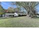 Inviting ranch home with mature trees, a carport, and spacious lawn at 3081 Frankie Ln, Duluth, GA 30096