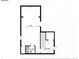 Basement floor plan with gym, bathroom, and hallway at 1257 Arkwright Se Pl, Atlanta, GA 30317
