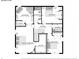 Second floor plan features 3 bedrooms, 3 bathrooms, a laundry room, and walk-in closets at 1257 Arkwright Se Pl, Atlanta, GA 30317