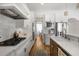Modern kitchen with stainless appliances, granite countertops, and a gas range at 1257 Arkwright Se Pl, Atlanta, GA 30317