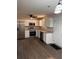 Modern kitchen featuring stainless steel appliances and granite counters at 425 Orchard Dr, Stone Mountain, GA 30083
