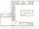 Floor plan showing dimensions and layout of a home at 1445 West Wesley Ne Rd, Atlanta, GA 30327