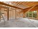 Spacious second story, framed out to showcase large windows and the potential for customization at 1445 West Wesley Ne Rd, Atlanta, GA 30327