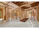 Partially framed second story, creating the perfect space to customize as the new homeowner wishes at 1445 West Wesley Ne Rd, Atlanta, GA 30327
