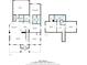 Complete home floor plan, combining first and second floors with dimensions and room layouts at 4811 Westgate Blvd, Atlanta, GA 30349