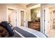 Charming bedroom with a basketball theme and an accent wall at 5109 Hillside Haven Dr, Powder Springs, GA 30127