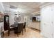 Basement entertainment area with built-in bar, tile flooring and room for a game table at 1886 Chedworth Ct, Stone Mountain, GA 30087