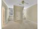 Empty bedroom with windows and storage at 8385 Sentinae Chase Dr, Roswell, GA 30076