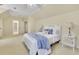 Comfortable bedroom with two nightstands and lamps at 8385 Sentinae Chase Dr, Roswell, GA 30076