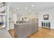 Spacious kitchen featuring a large island at 8385 Sentinae Chase Dr, Roswell, GA 30076