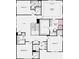 Second floor floor plan includes a primary suite, three additional bedrooms, a loft, and laundry room at 1455 Auburn Glen Rd, Dacula, GA 30019