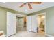 Spacious basement featuring neutral paint, recessed lighting, ceramic tile flooring and convenient access to a powder room at 201 Rippling Nw Dr, Marietta, GA 30064