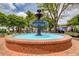 Beautifully designed fountain with a brick base, adding a touch of elegance to the park at 201 Rippling Nw Dr, Marietta, GA 30064