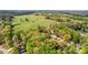 Expansive aerial view of a lush green neighborhood with mature trees and well-maintained homes at 530 S Lost Lake Cv, Villa Rica, GA 30180