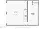 Basement floor plan featuring a laundry room, a garage, and a large open basement area at 530 S Lost Lake Cv, Villa Rica, GA 30180