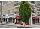Retail shops, including Magnolia Moon and Kilwin's, with attractive storefronts and outdoor appeal at 12120 Dancliff Trce, Alpharetta, GA 30009