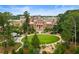 Beautiful town green surrounded by park at 12120 Dancliff Trce, Alpharetta, GA 30009