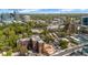Aerial view of a brick condo building surrounded by greenery, offering a serene neighborhood setting at 3235 Roswell Ne Rd # 508, Atlanta, GA 30305