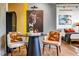 Stylish living space featuring dining table, decor and furnishings; great for relaxing and entertaining guests at 3235 Roswell Ne Rd # 508, Atlanta, GA 30305
