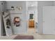 Bedroom showcasing a full length mirror and stylish wall décor next to the en suite bath at 1150 Collier Nw Rd # A7, Atlanta, GA 30318