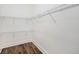 Empty walk-in closet with wood floors and shelving at 2190 Highview Rd, Atlanta, GA 30311