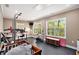 Spacious exercise room with large windows, great view, and natural light at 90 Belleview Rdg, Sharpsburg, GA 30277