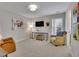 Versatile bedroom featuring neutral carpet and natural light, perfect for use as an office at 3022 Woodbridge Ln, Canton, GA 30114