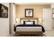 Comfortable bedroom featuring a cozy bed, natural light, and elegant decor at 120 Sunny Side Way, Acworth, GA 30102