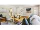 Inviting living room featuring hardwood floors, neutral decor, and ample seating at 2488 Glendale Se Cir, Smyrna, GA 30080