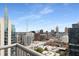 Enjoy the breathtaking skyline view from the vantage point of this modern condominium at 855 Peachtree Ne St # 2706, Atlanta, GA 30308