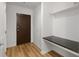 Functional entryway with coat storage, counter space, and stylish finishes, offering convenience and organization at 855 Peachtree Ne St # 2706, Atlanta, GA 30308