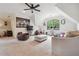 Spacious bonus room featuring neutral carpet, and a comfortable sitting area with natural light at 21 Edgewater Se Dr, Cartersville, GA 30121
