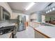 Bright kitchen with stainless steel appliances and plenty of counter space at 6221 Woodlore Nw Dr, Acworth, GA 30101