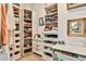 Walk-in closet with custom shelving and ample storage for clothing and accessories at 125 Sidney St, Marietta, GA 30060