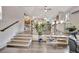 Bright entryway with hardwood floors leading to the kitchen at 5 Northlake Cir # 4 & 5, Peachtree City, GA 30269