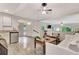 Bright open-plan living area with hardwood floors and fireplace at 5 Northlake Cir # 4 & 5, Peachtree City, GA 30269