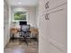 Functional home office with built-in storage, desk, a large window, and modern decor at 5 Northlake Cir # 4 & 5, Peachtree City, GA 30269